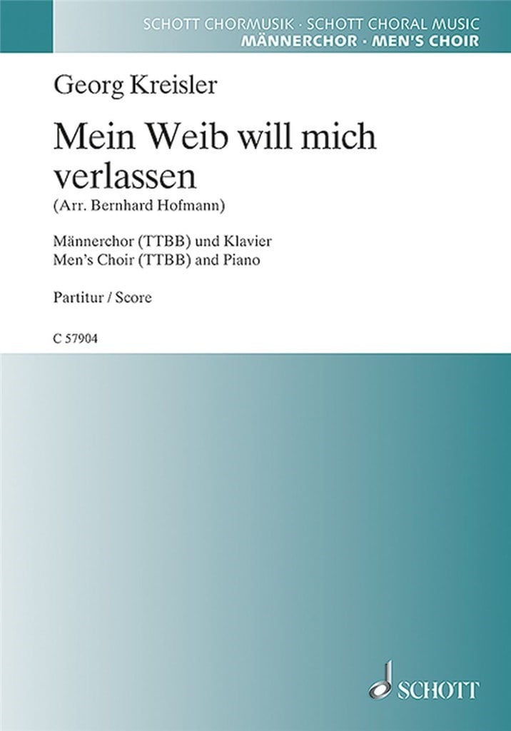 Mein Weib Will Mich Verlassen