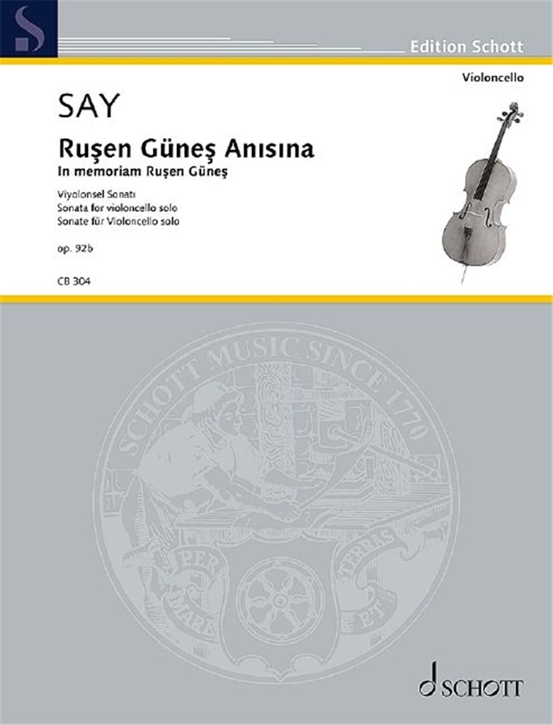 Ru?en Güne? An˜s˜na op. 92b