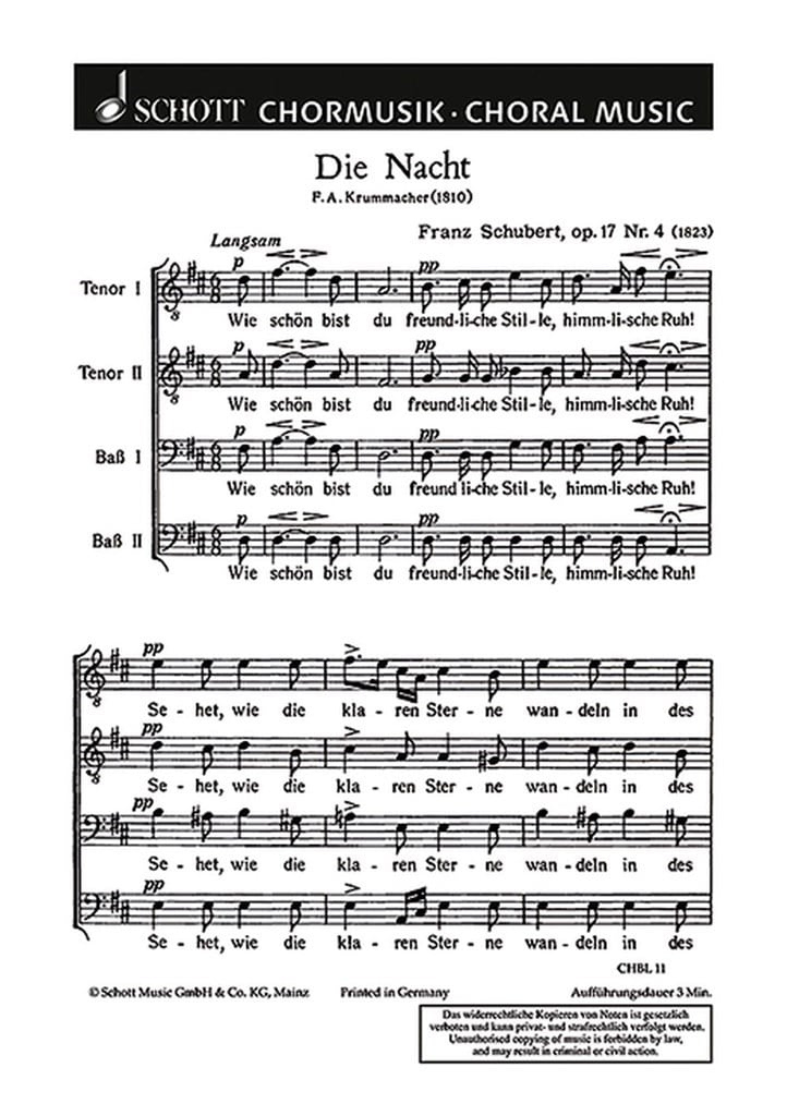 Die Nacht op. 17/4