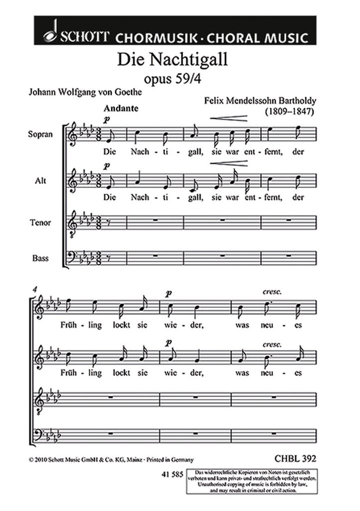 Die Nachtigall op. 59/4