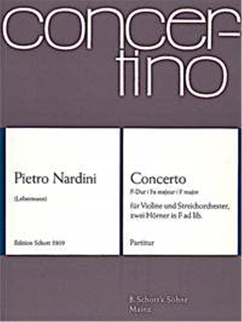 Concerto F Major op. 1/3