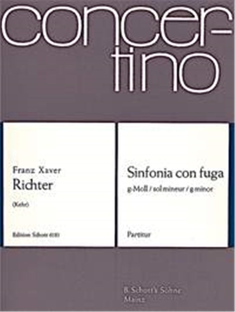 Symphony with fugue G Minor