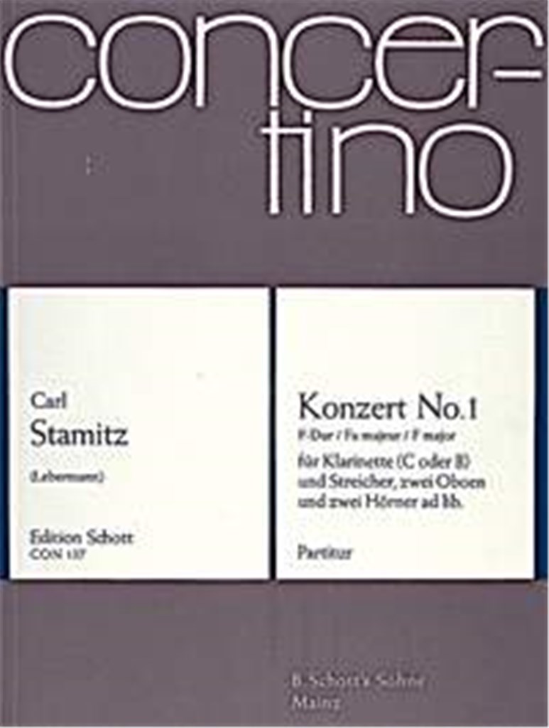 Concerto No. 1 F major