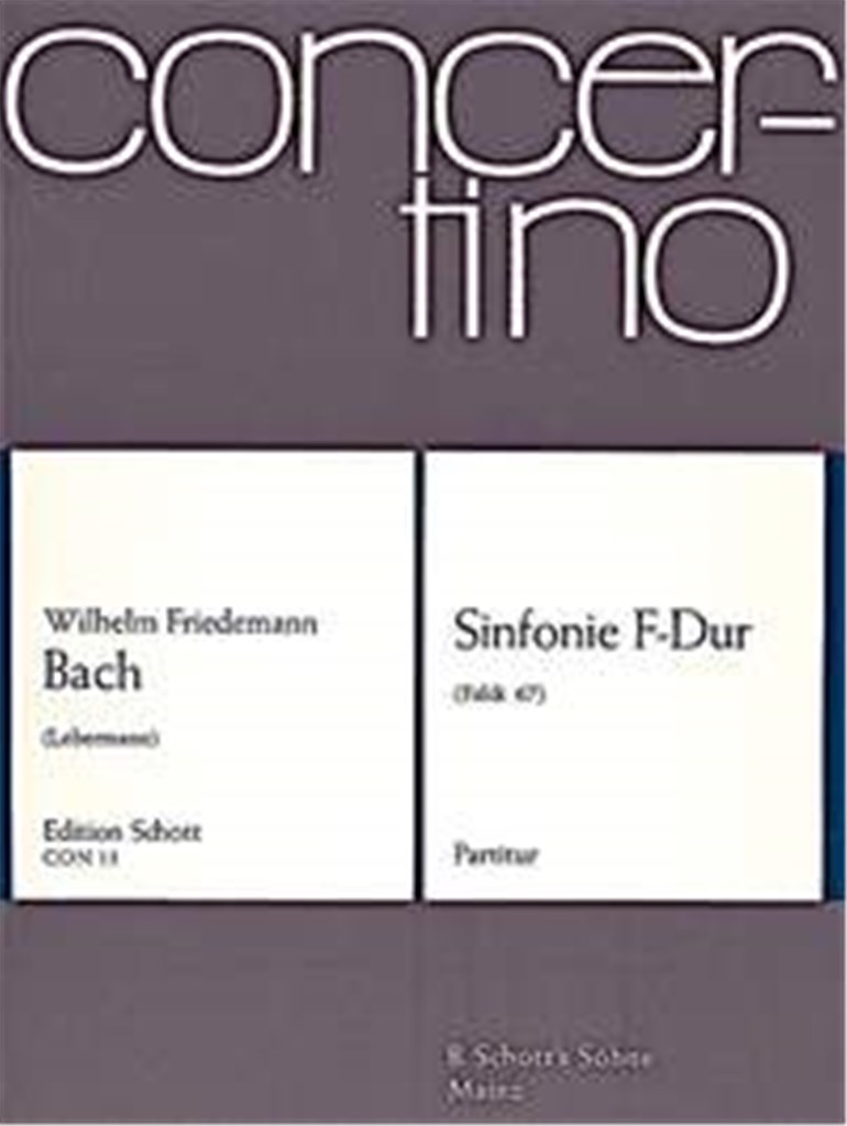 Sinfonie F Major Falck 67