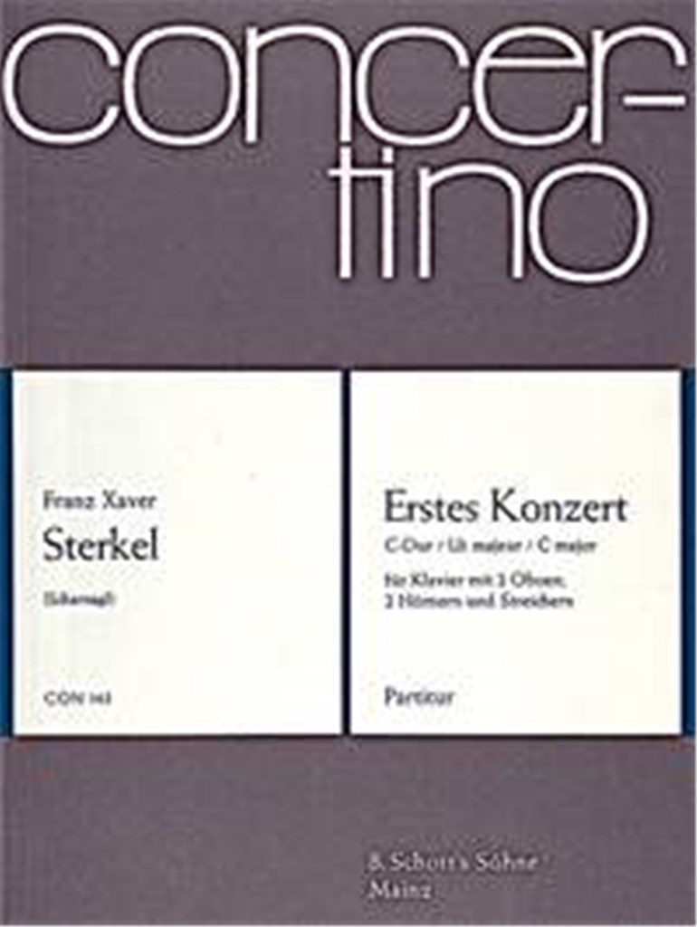 First Concerto C Major, op. 20 op. 20
