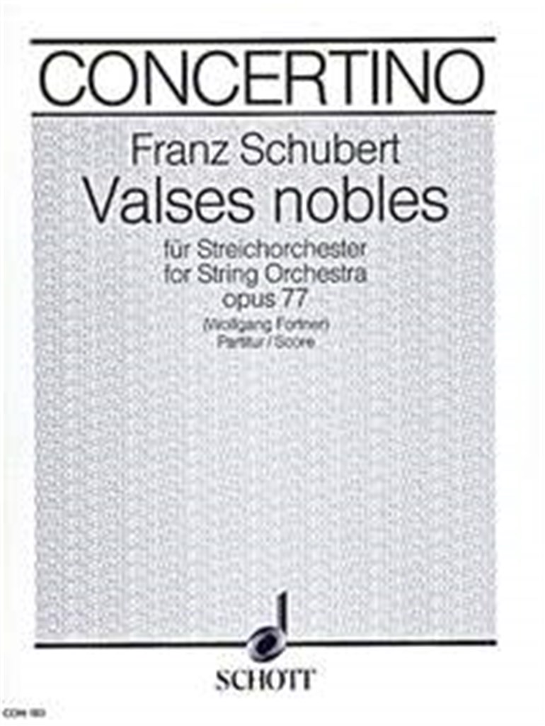 Valses nobles op. 77 D 969