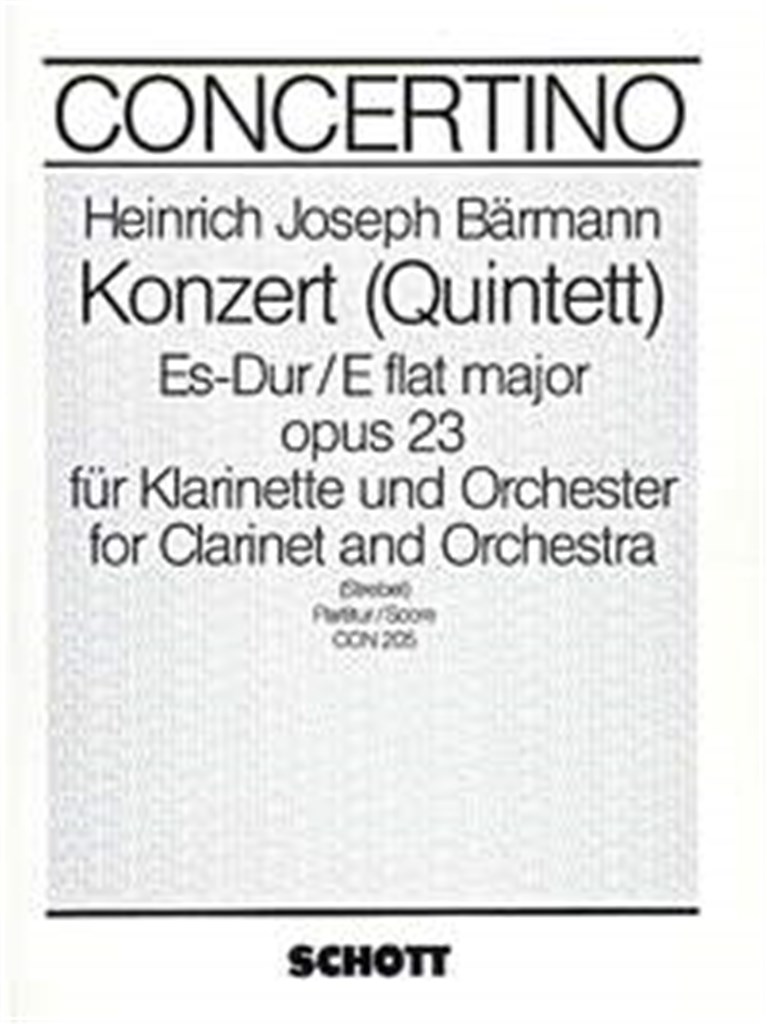 Concerto (Quintett) Eb major op. 23