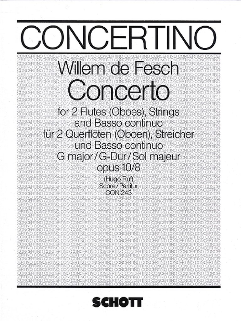 Concerto G major op. 10/8