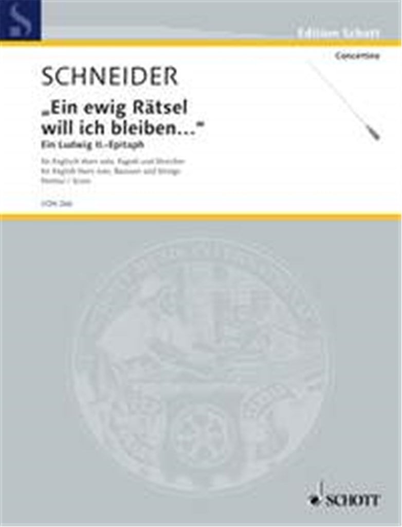 Ein ewig Ratsel will ich bleiben...