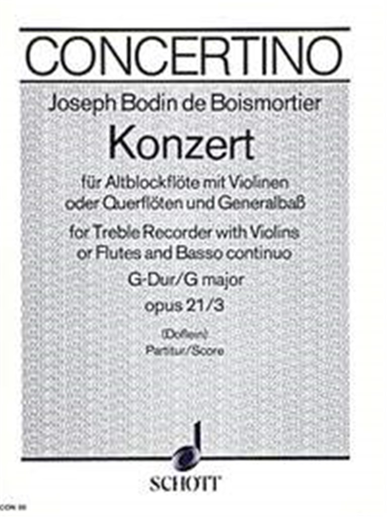 Concert 03 G Opus 21