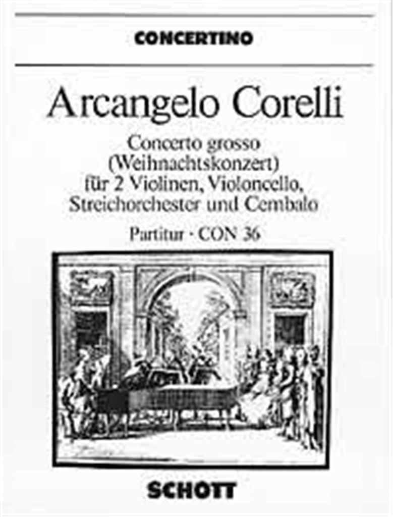 Concerto Grosso 8 G Opus 6 Partitu