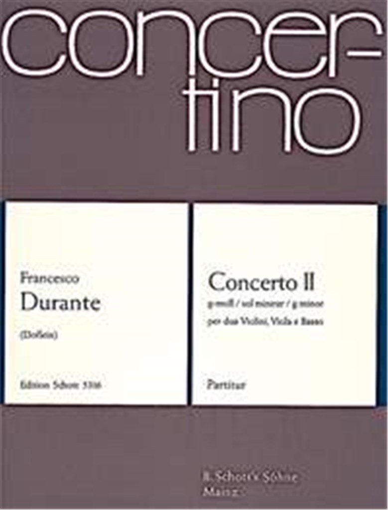 Concerto II G Minor