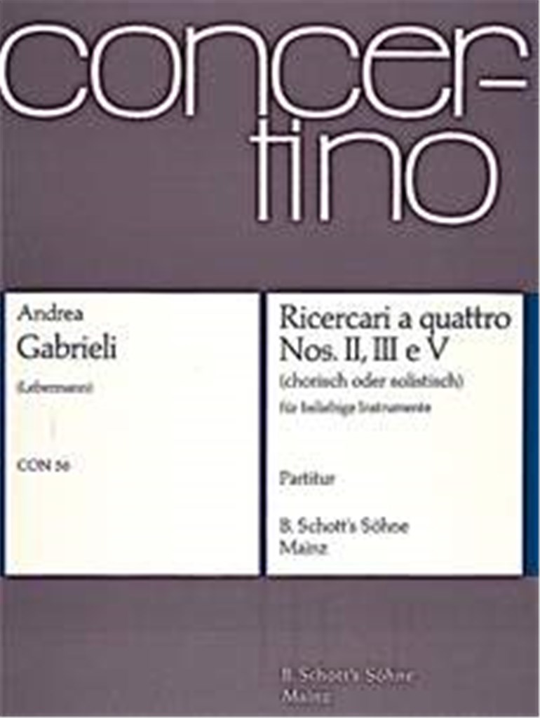 Ricercari a quattro