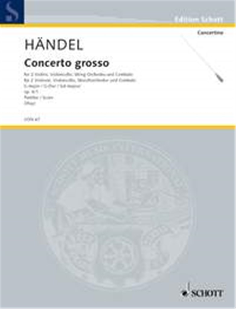 Concerto grosso op. 6 HWV 319