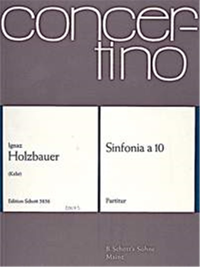 Sinfonia a 10 op. 4/3