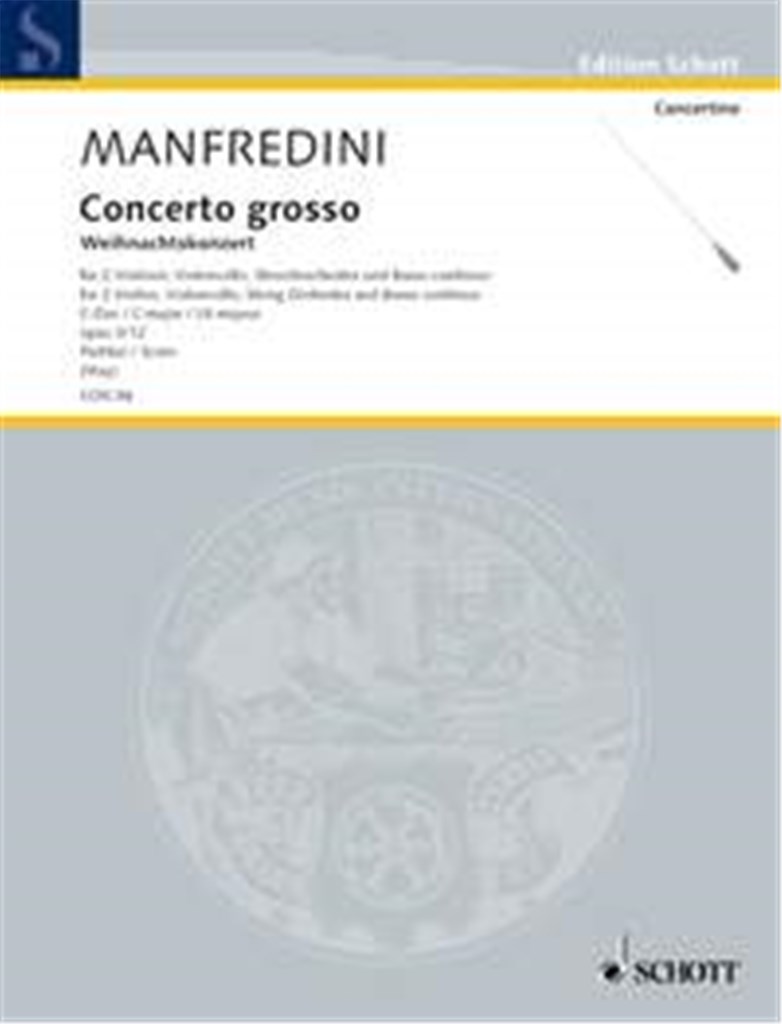 Concerto Grosso 12 C Opus 3 Part.