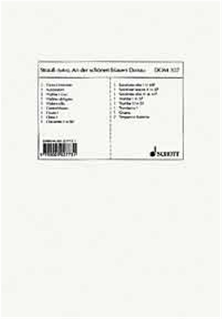 Blue Danube op. 314
