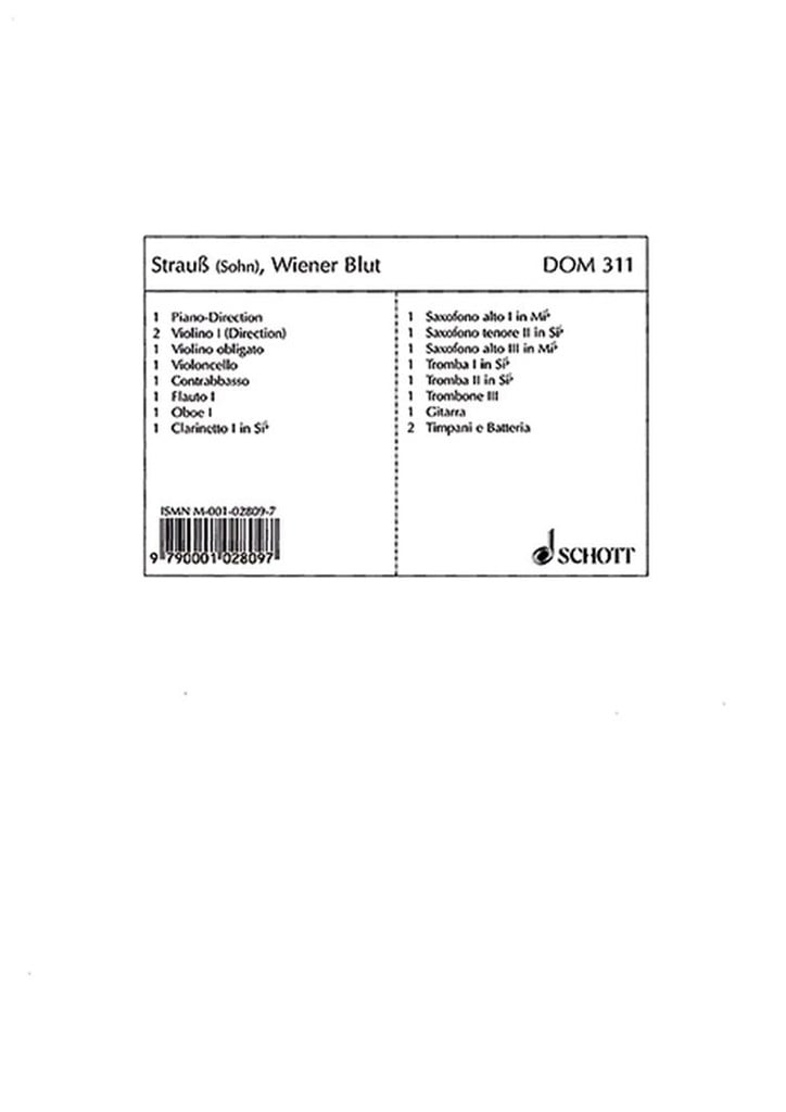 Wiener Blut op. 354