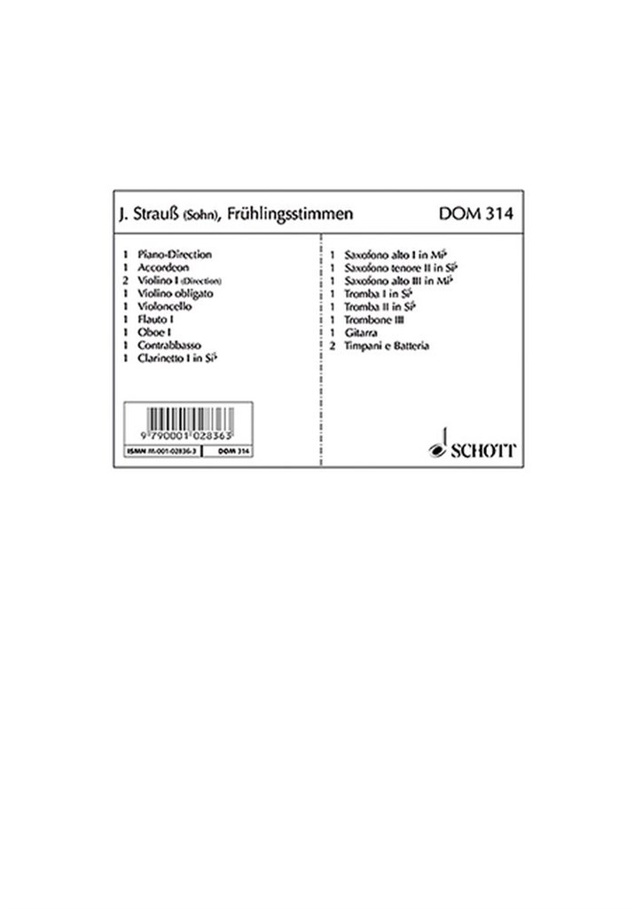 Fruhlingsstimmen op. 410