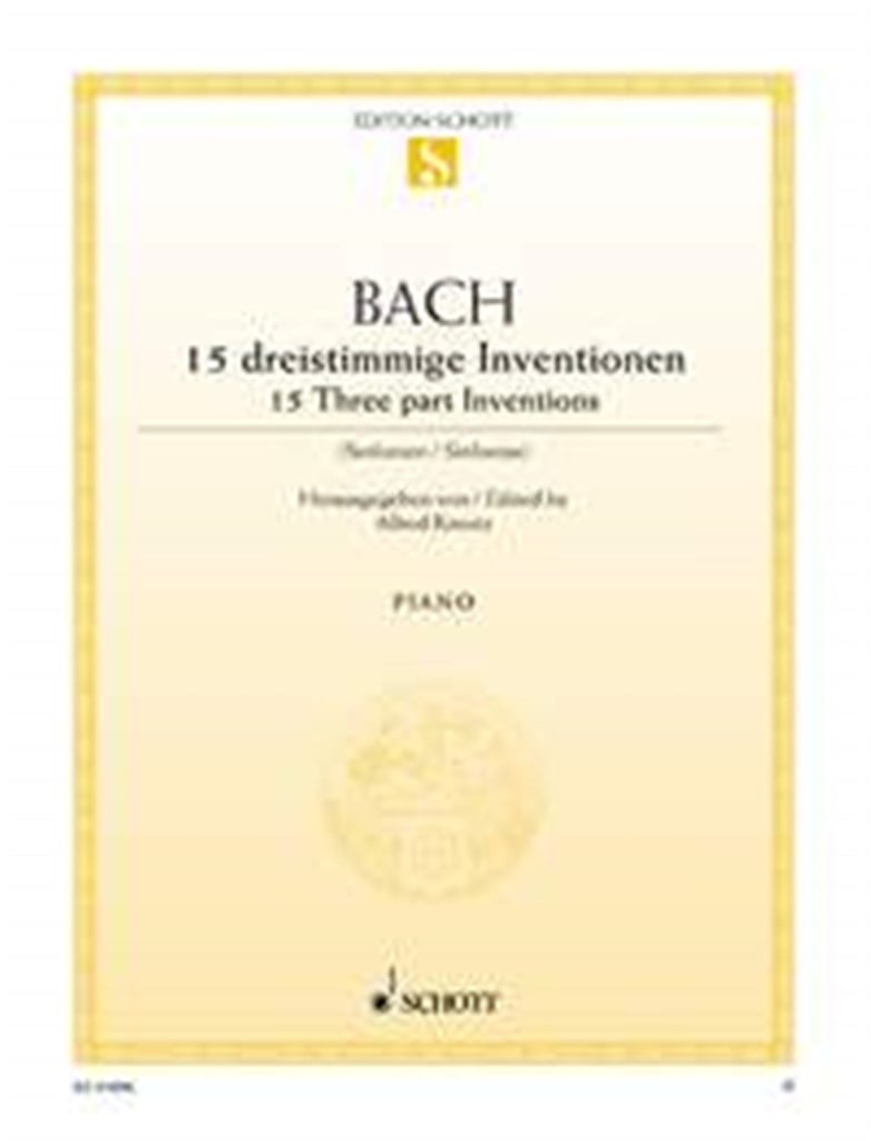 15 dreistimmige Inventionen BWV 787-801
