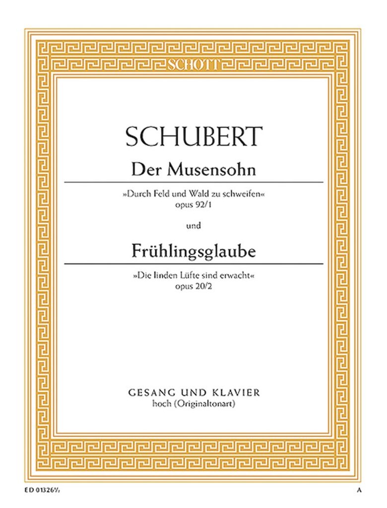 Musensohn & Fruhlingsglaube