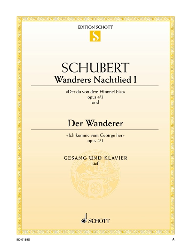 Wandrers Nachtlied & Wanderer
