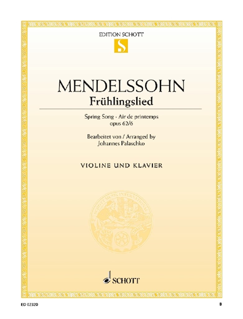 Fruhlingslied Op.62/6