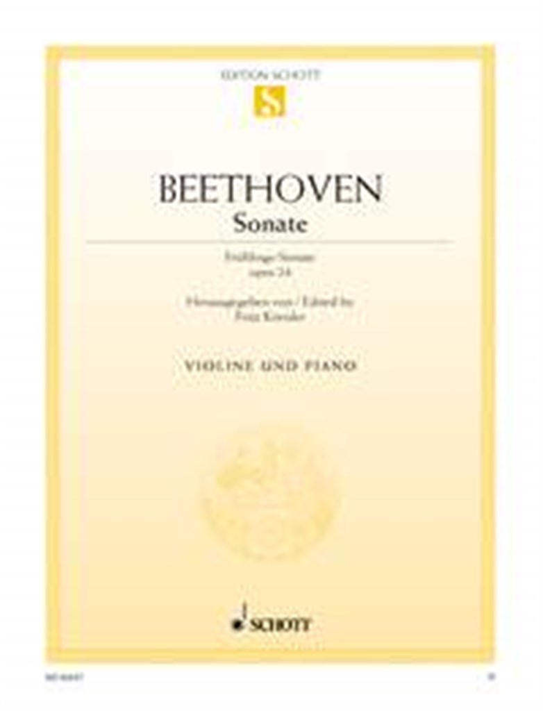 Sonate F Opus 24 (Fruhlings)