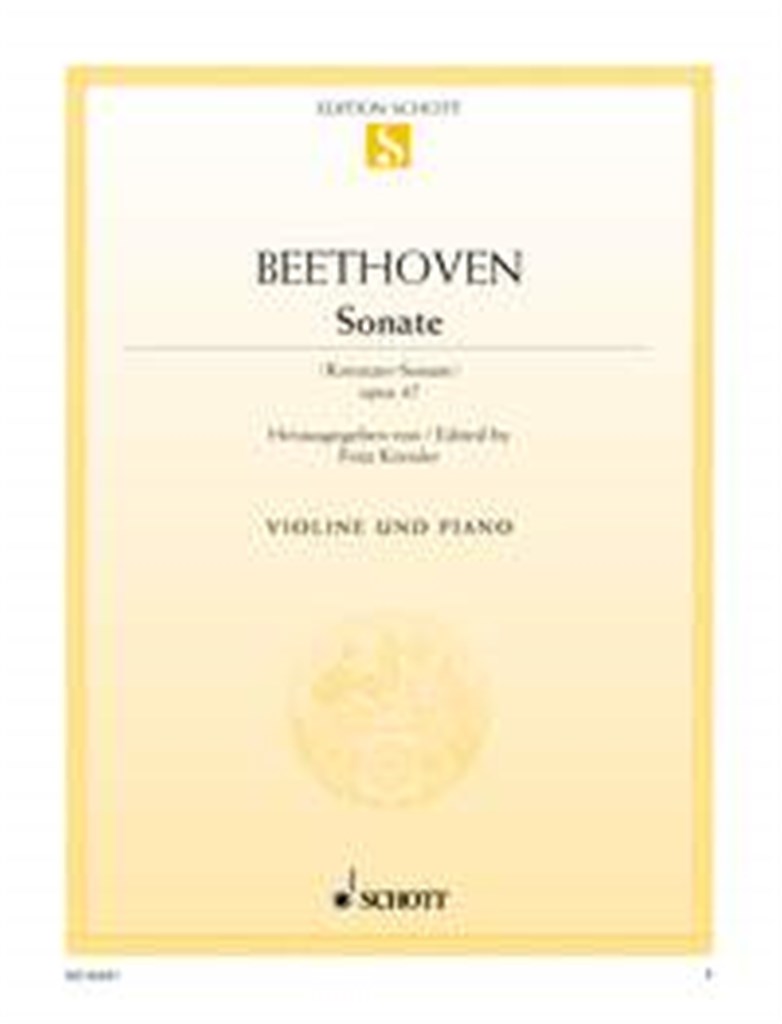 Sonate Op.47 (Kreutzer)