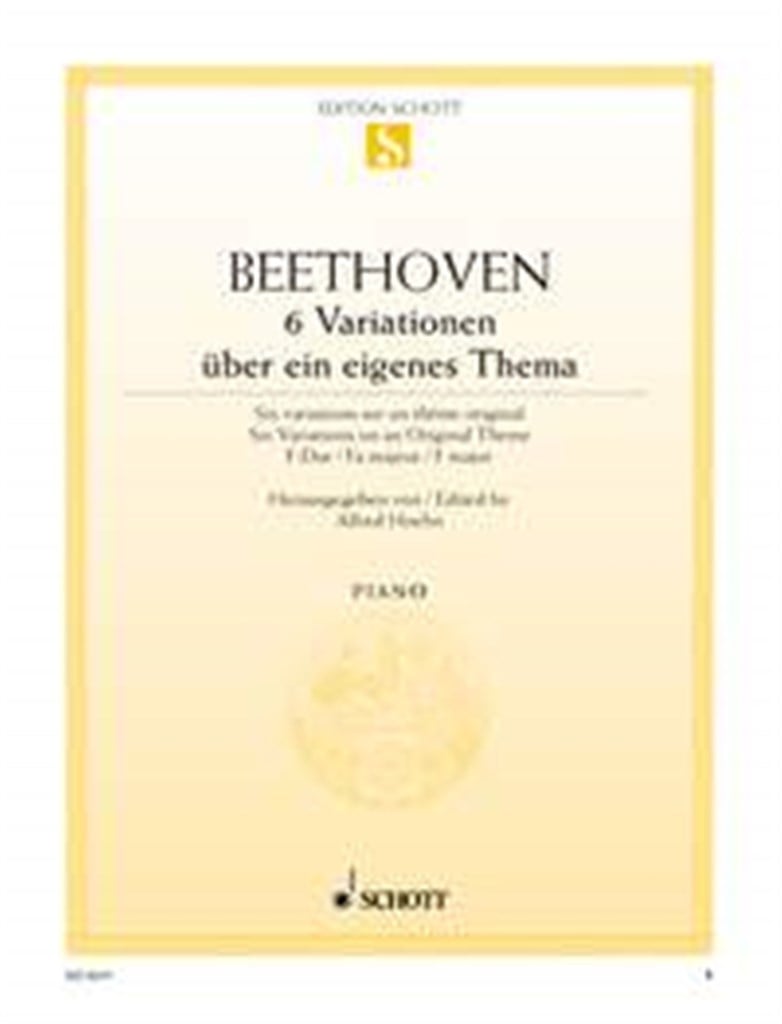 Variationen(6) Opus 34 ( Uber