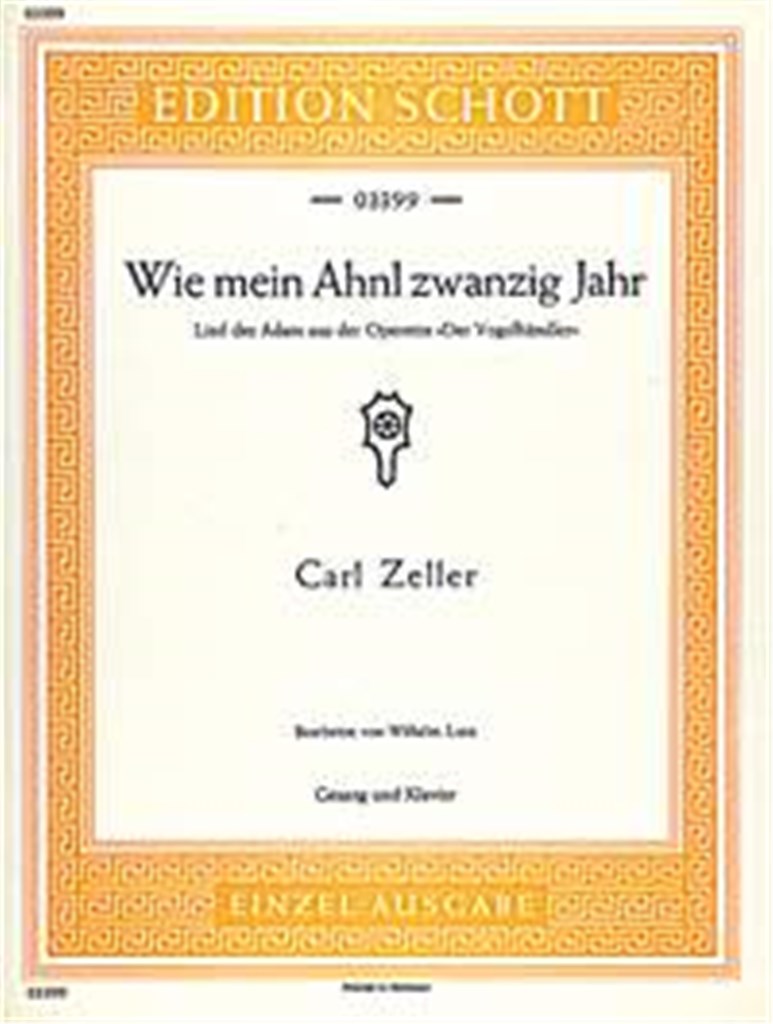 Wie Mein Ahnl Zwanzig Jahr