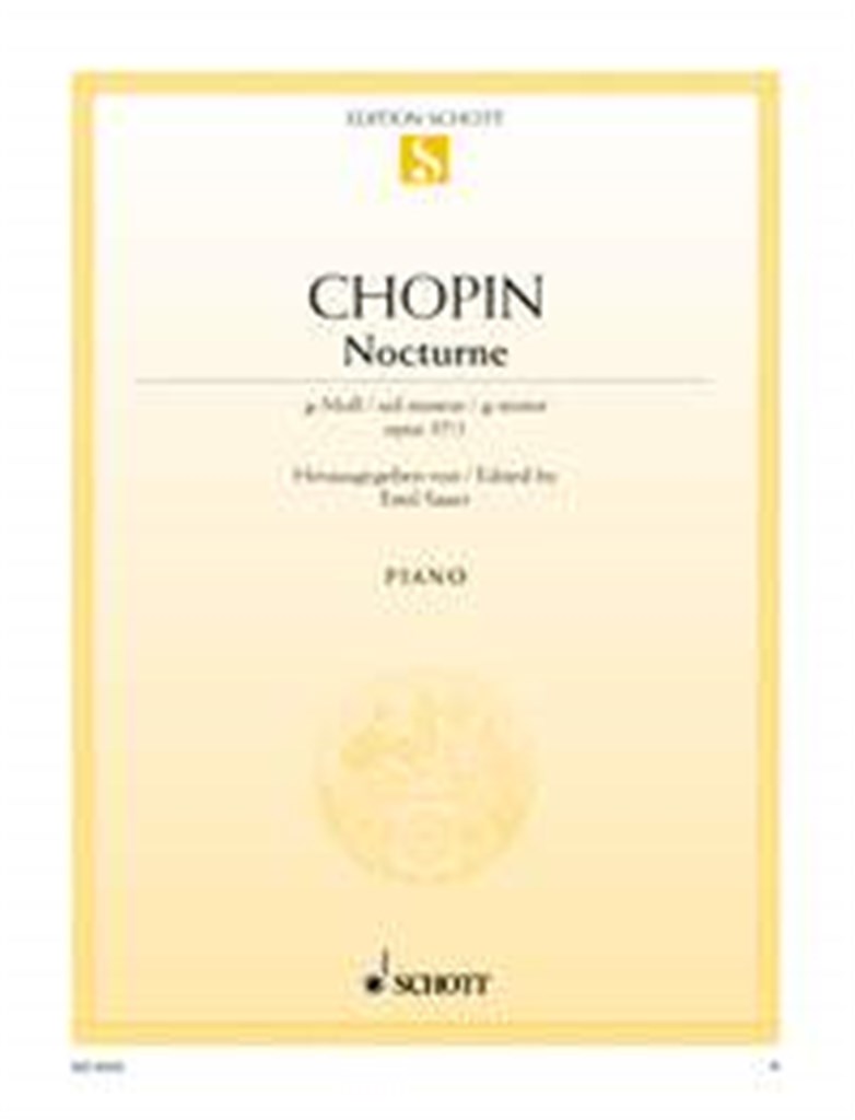 Nocturne 1 G Opus 37