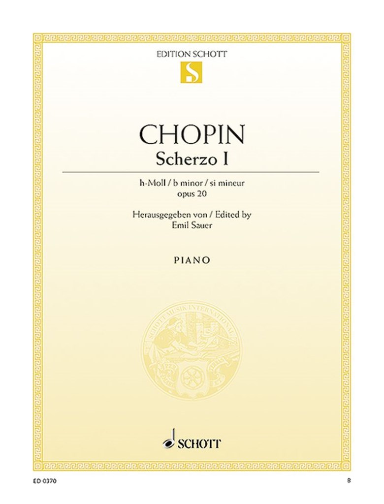 Scherzo 1 H Opus 20