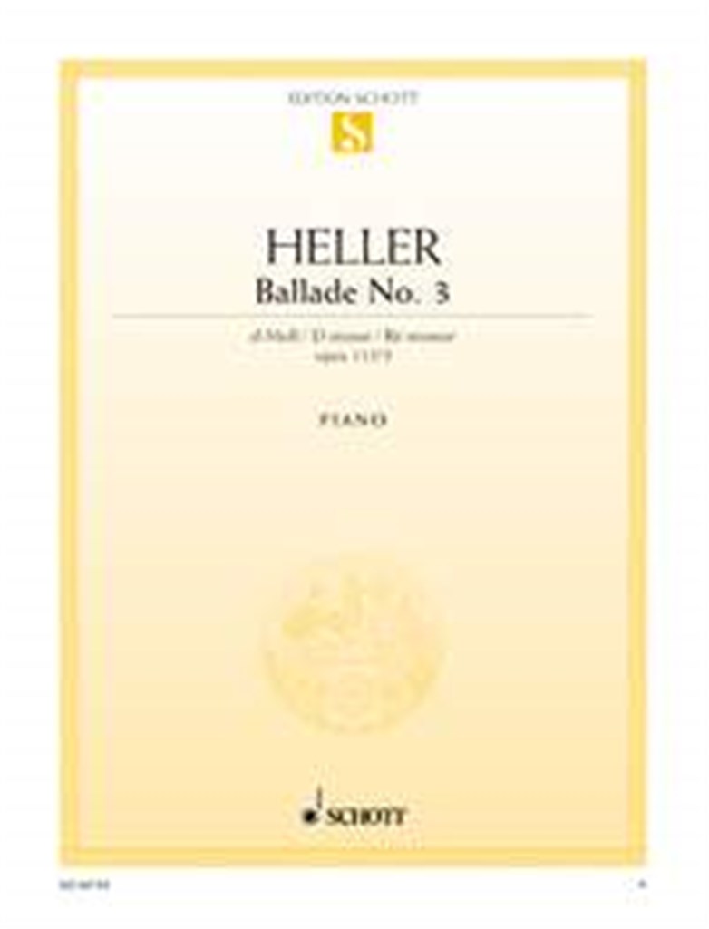 Ballade No. 3 d-Moll op. 115