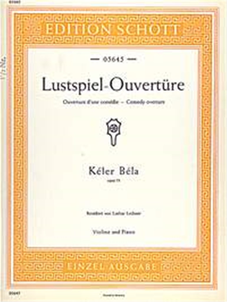 Lustspiel-Ouvertüre op. 73