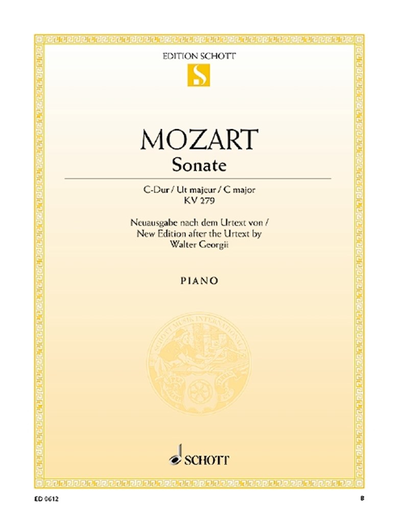 Sonate C Kv279