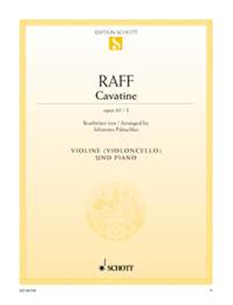 Cavatine Opus 85/3