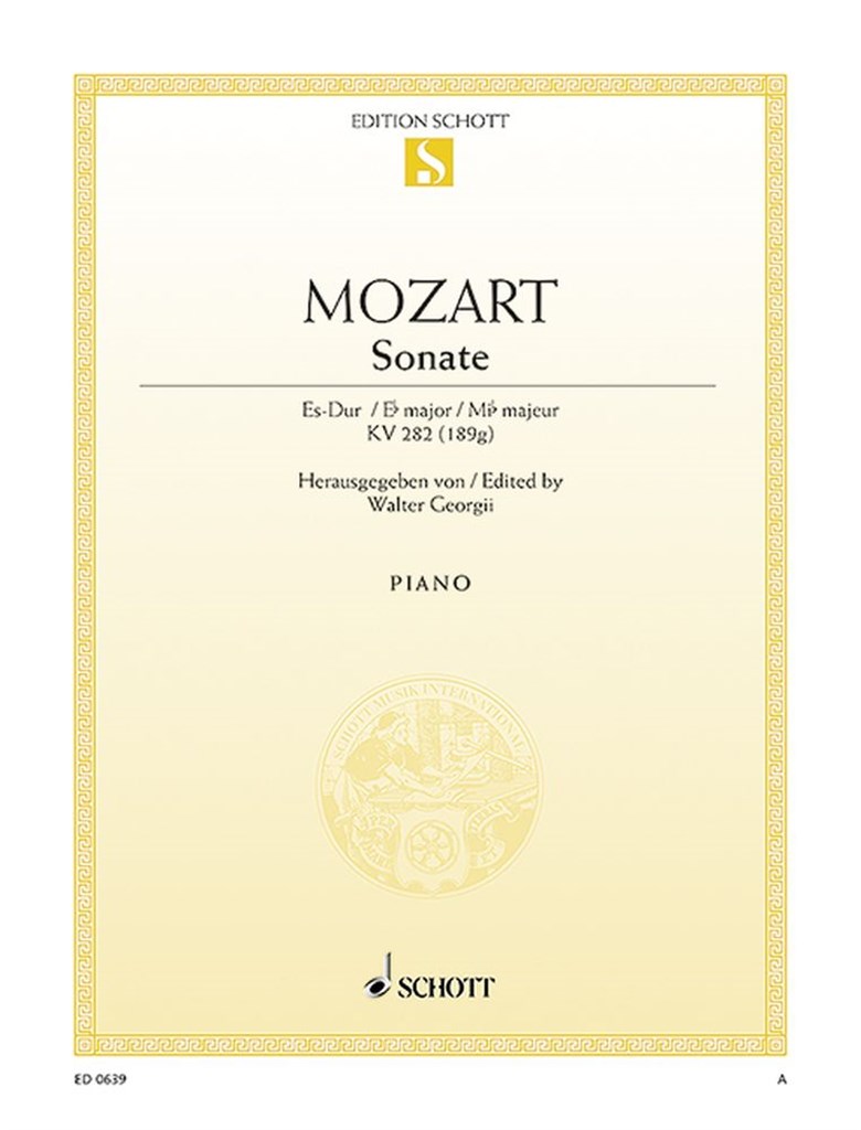 Sonate Es Kv282