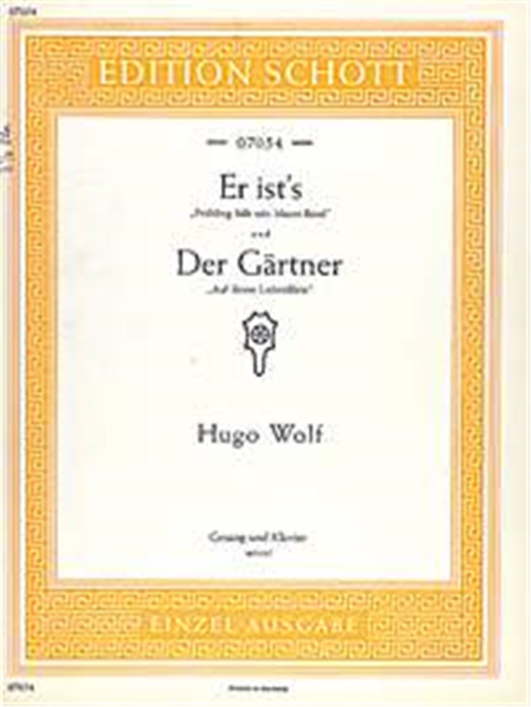 Er ist's-Der Gärtner