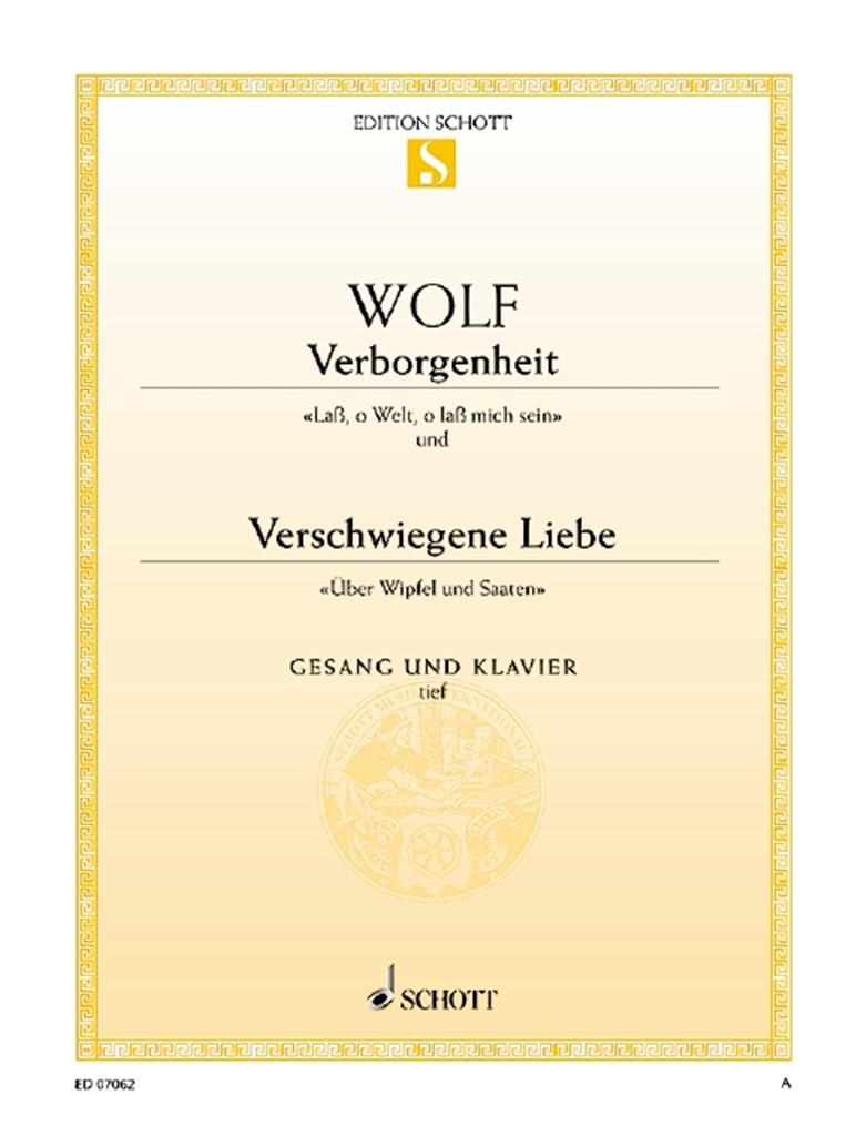 Verborgenheit - Lass o Welt