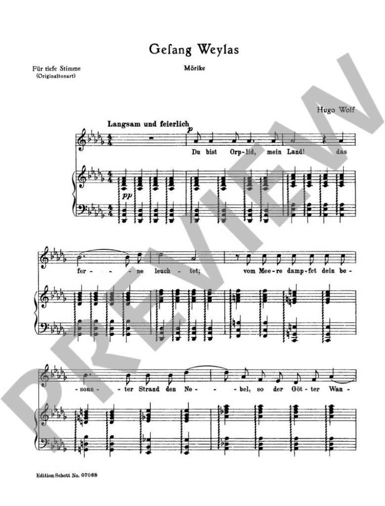Gesang Weylas - Du bist Orplid