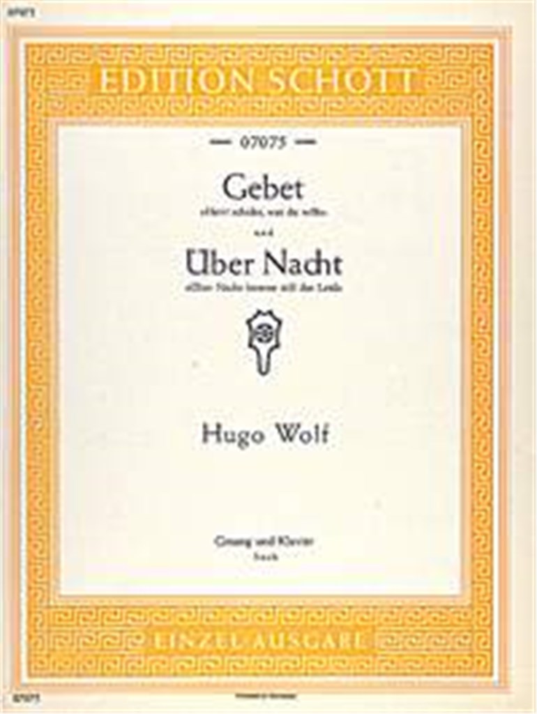 Gebet-Über Nacht