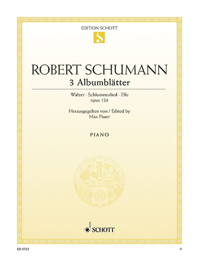 Albumblatter Opus 124