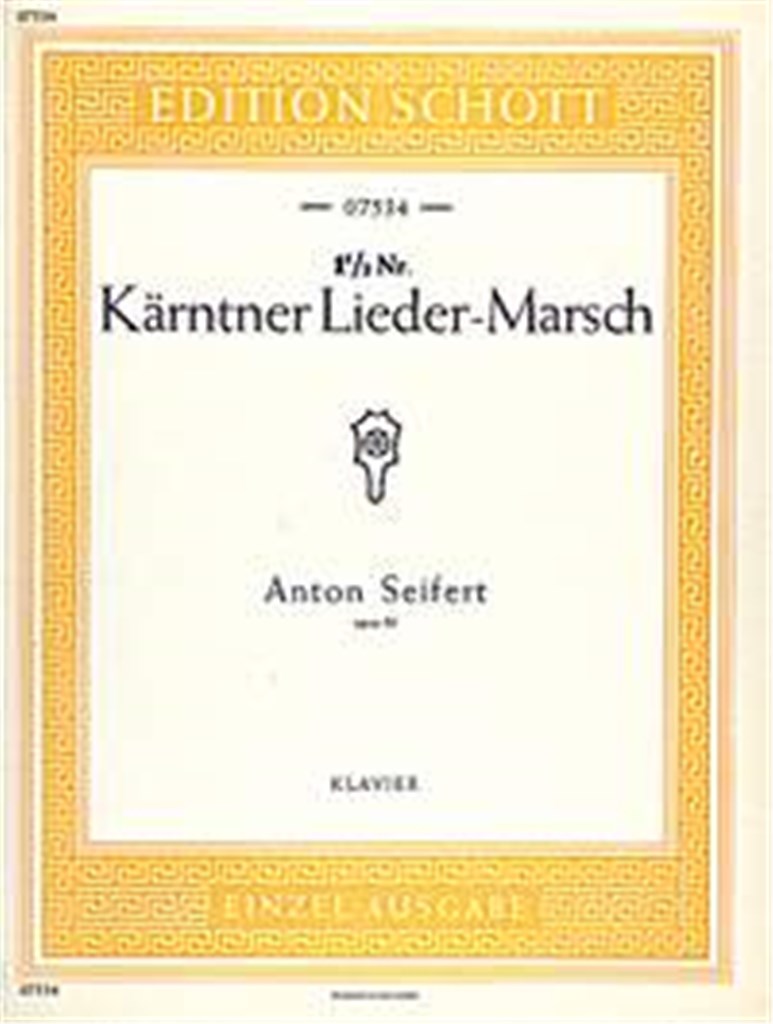 Karntner Lieder-Marsch op. 80