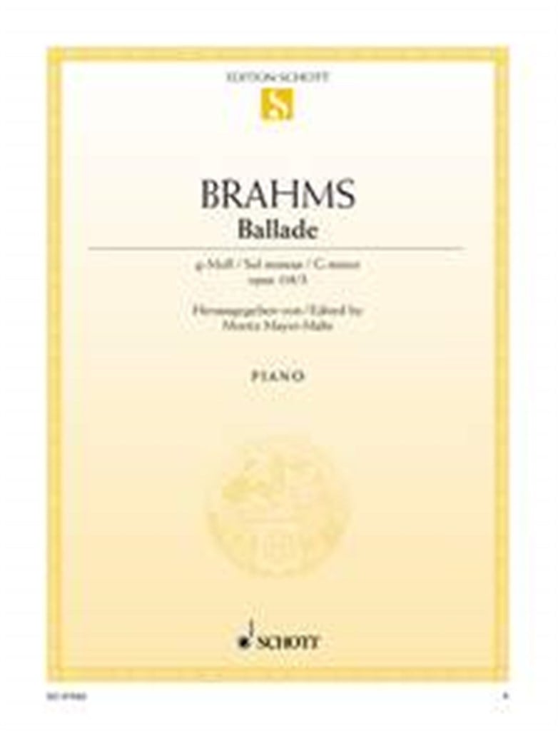 Ballade g-Moll op. 118/3