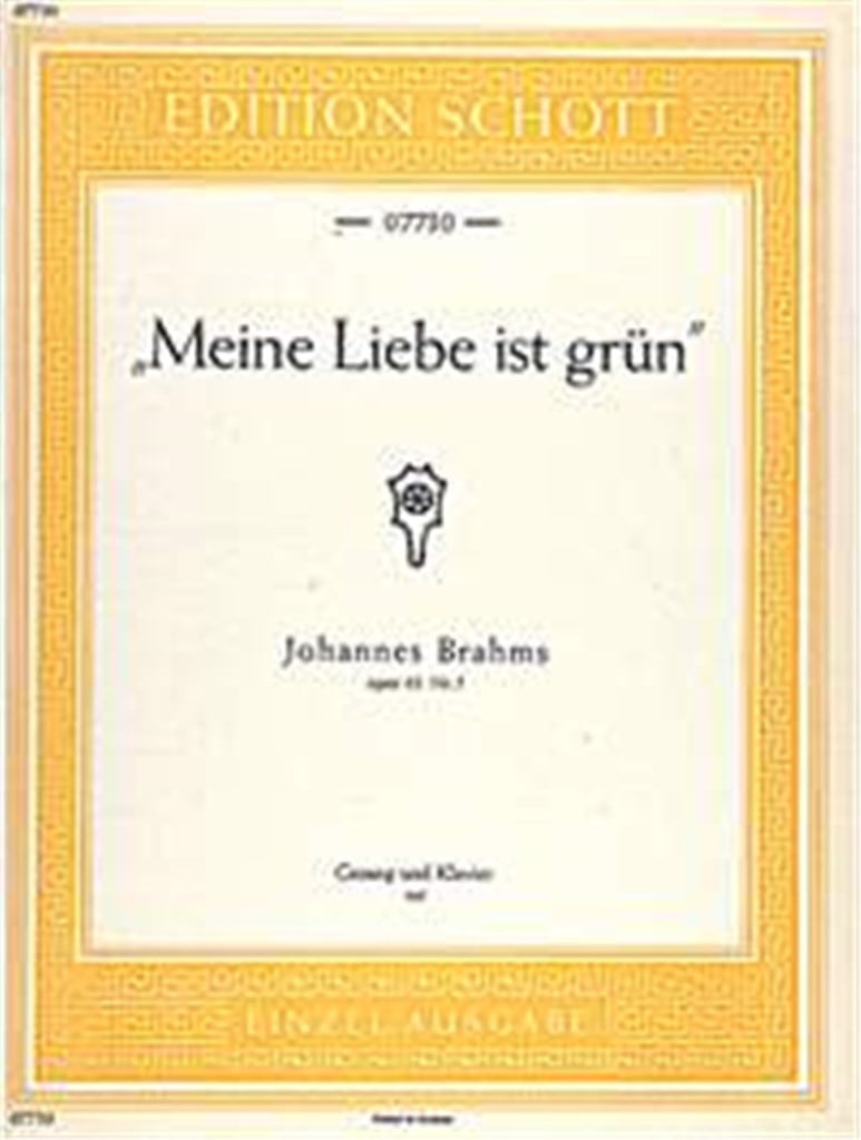 Meine Liebe ist grün op. 63/5