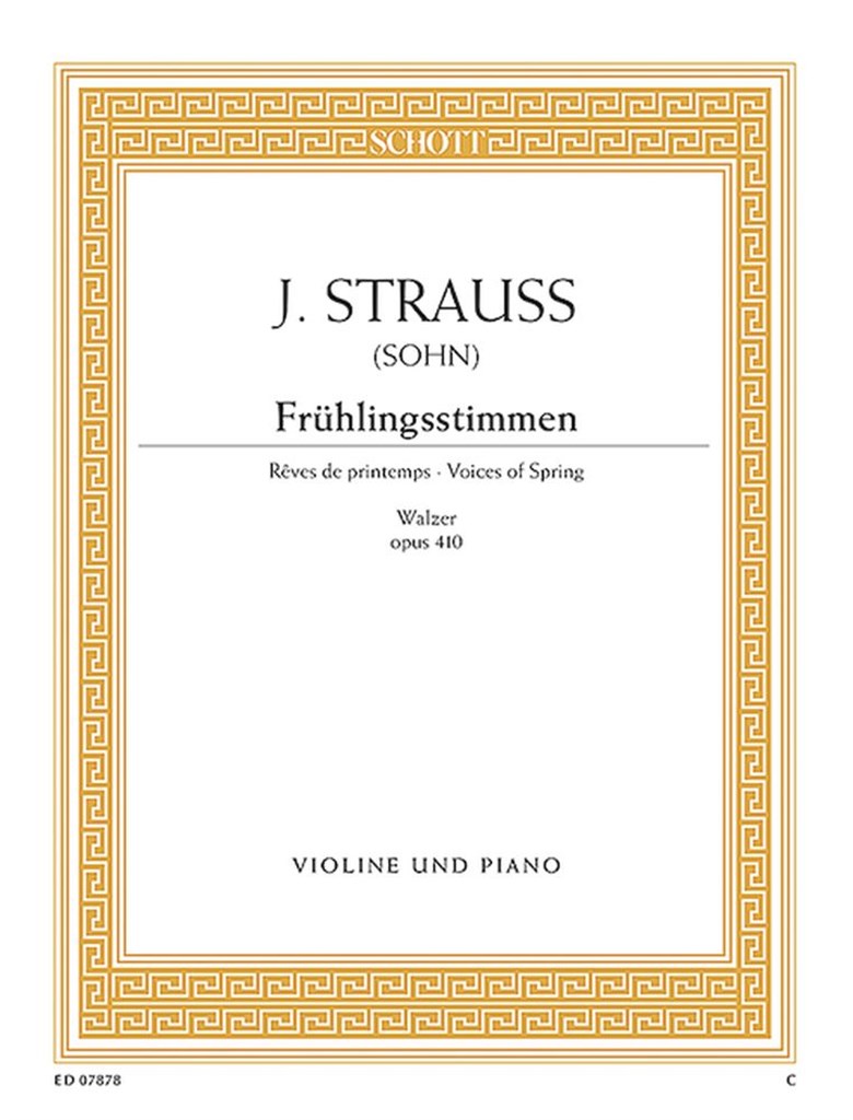 Frühlingsstimmen-Walzer op. 410