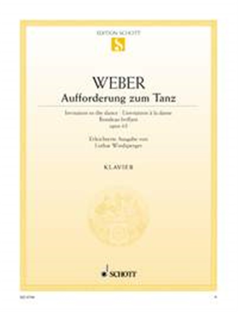 Aufforderung Zum Tanz Opus 65