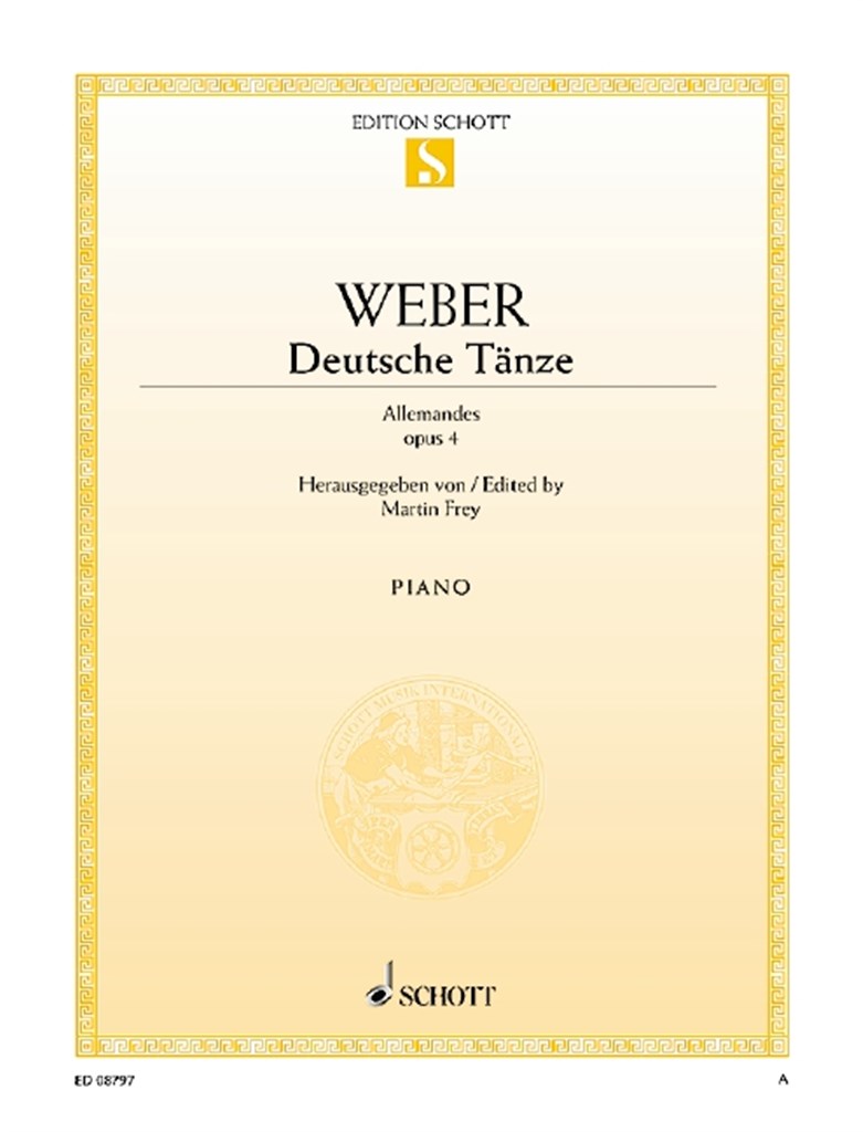 Deutsche Tanze op. 4
