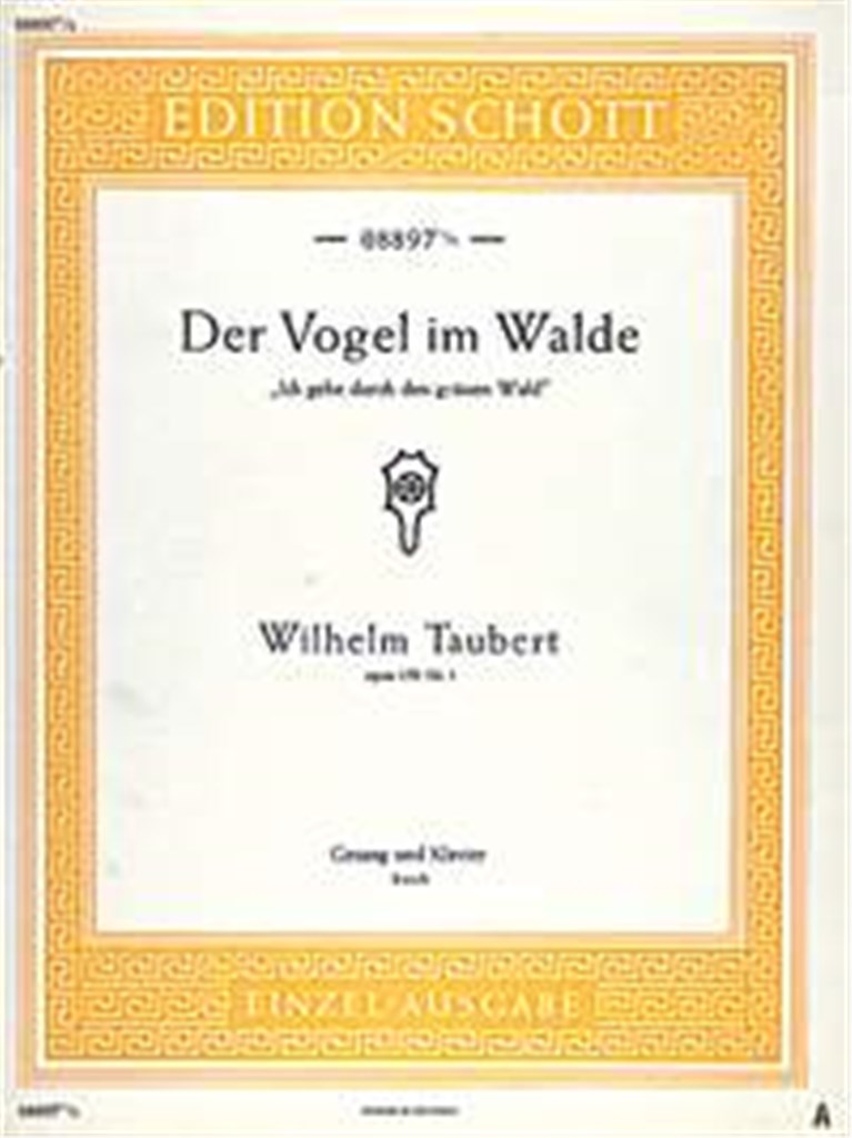 Der Vogel im Walde op. 158/1